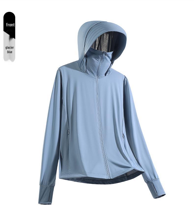 UPF50+ Ice Silk Sun Protection Jacket for Men & Women - Lightweight UV Protection for Summer Outdoor Activities