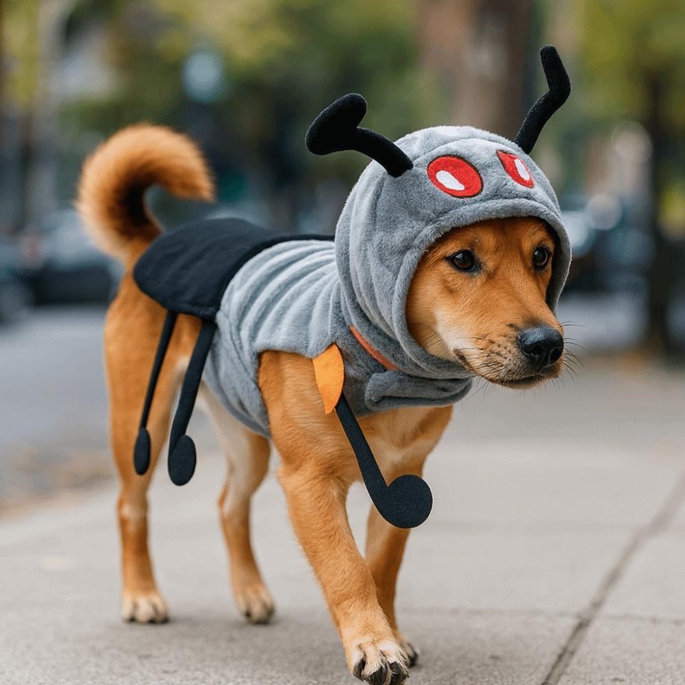 Simulation Dog Transformation Costume Warm Pet Ant Headgear Cat Cosplay Clothes  Cosplay Events