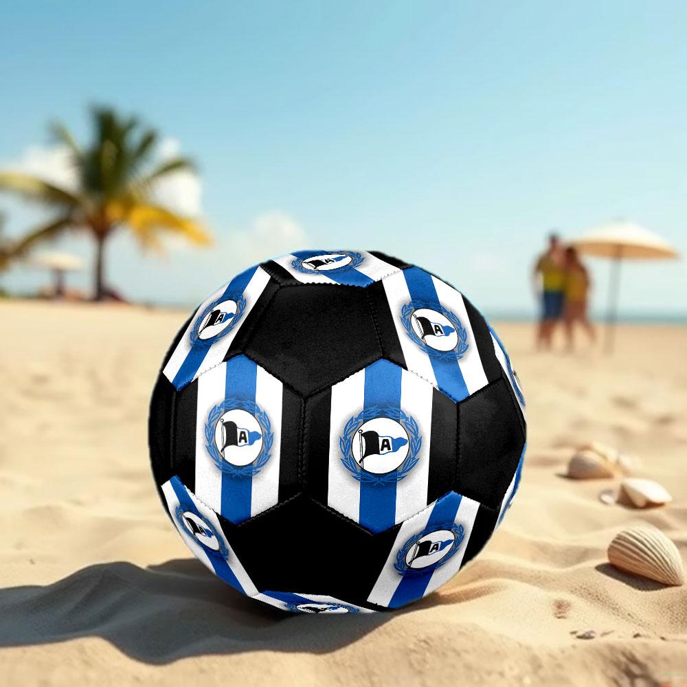 1pc Arminia Bielefeld Soccer Ball Size 5 Indoor Soccer Ball Fashion Colorful Backyard Game - Great For Sports Fans Gift HE12