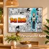 Dragon Ball Vegeta Custom Name Diamond Painting Personalized 5D Full Drill DIY Diamond Art Home Decor
