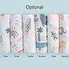 Insular Muslin Swaddle Blanket Bamboo Fiber & Cotton Baby Blankets Soft & Breathable Portable