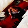 Horror Doll Chucky Entrance Door Mat Rectangle Anti-slip Home Soft Badmat Front Door Indoor Outdoor Mat Household Carpets