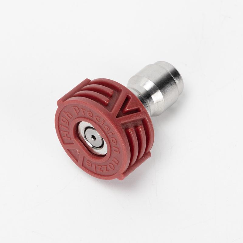 1/4" Fan-shaped High-Pressure Washer Nozzle Quick Connect Fittings for Car Cleaning