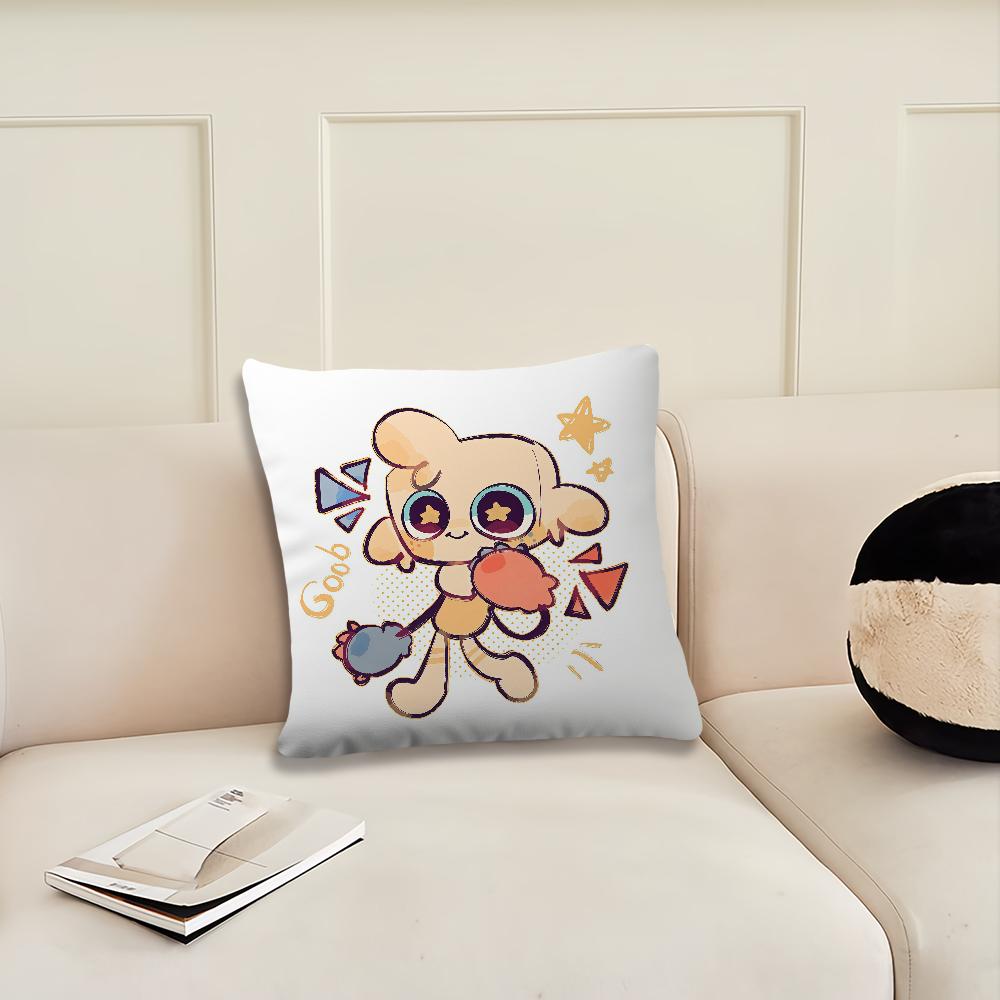 Game D-dandys cute W-world cushion cover Pillow Cover Decoration Room Home Sofa living Office Car Nordic Simplicity