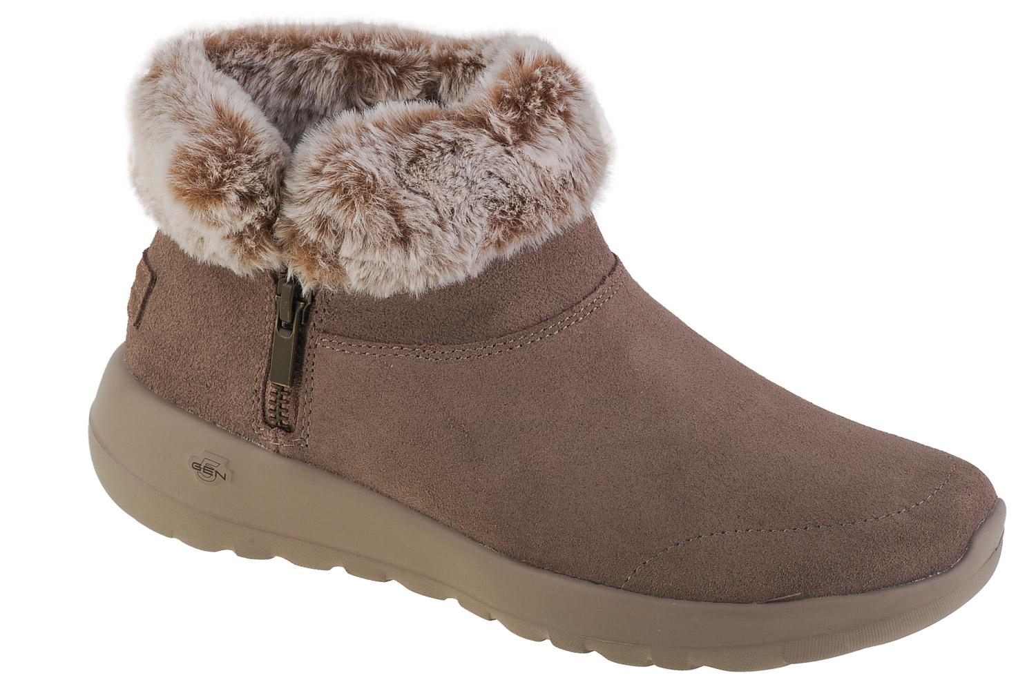 Skechers On The Go Joy-Savvy, stivali invernali marroni da donna