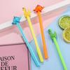 10Pcs Dinosaur Neutral Pen for Smooth Writing, Suitable for Office Work, Problem Solving, Signature Writing, Diary, Note Taking, Student Classroom Pri
