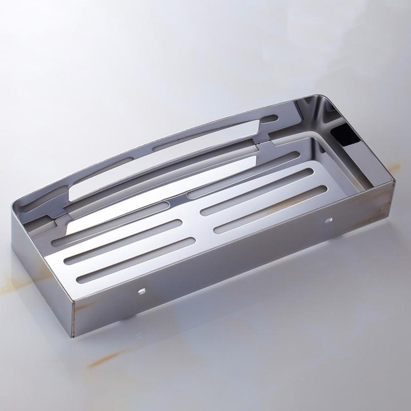 Black Bathroom Shelf Without Drilling Makeup Organizer Mental Corner Shelf Shampoo Storage Shelf Shower Wall Rack Bathroom 9249