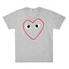 Popolare nuova versione giapponese di T-shirt per coppie Kawaku amore uomini e donne con la stessa stampa a maniche corte CDG gioca Baoling