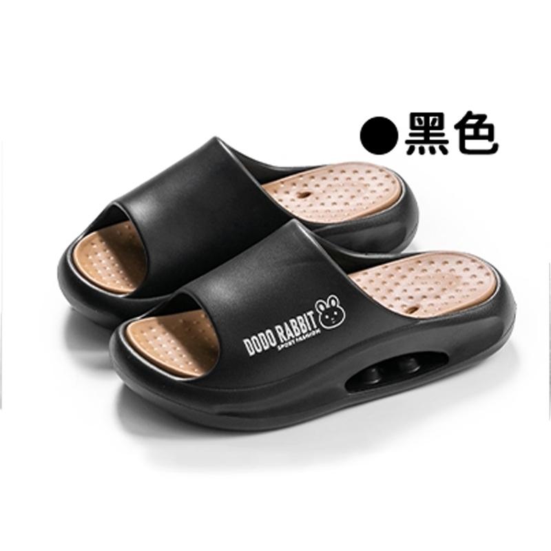 

EVA Slippers for Women Summer Beach Hollow Insole Cushioning Two Color Sole Fashion Print Trend High Elastic Sandals 35-40