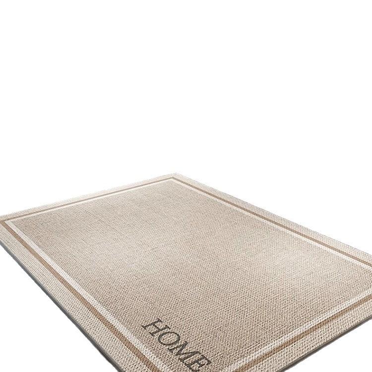 Simple Household Entry Door Floor Mat, Porch Mat, Advanced Sense, Dirt-Resistant Anti-Skid Ring, Velvet Can Be Cut Carpet