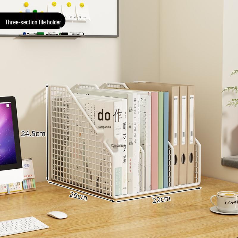 Multi-Layer Desktop File Organizer & Storage Rack