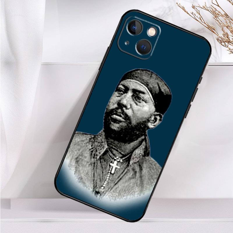 Emperor Menelik II of Ethiopia Case For iPhone 14 13 12 11 16 15 Pro Max Mini Cover X XR XS 8 7 14 16 15 Plus Accessories