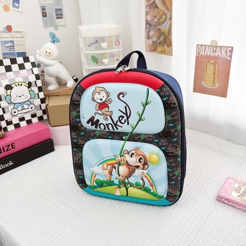 Süßer Cartoon-Nylon-Rucksack für Kinder mit entzückenden Tiermotiven für die Schule