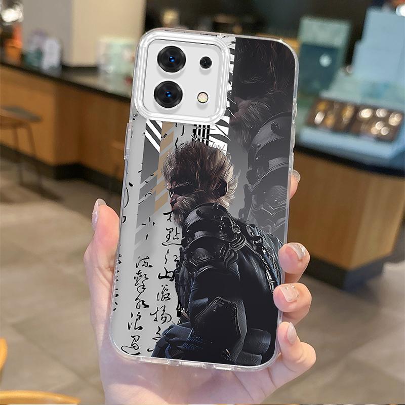 

Black Myth Wukong Game Phone Case for Redmi Note 13 12 11 10 9 Pro Plus 13C 12C 10C 9C A2 A1 Gradient Shockproof Hard Back Cover Redmi Note12 Pro 5G