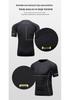 Men's Autumn Fitness Running Suit: Elastic, Tight-fitting, Breathable, Sweat-Wicking Gym Clothes.