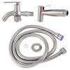 A89X Handheld Bidet Sprayer For Toilet Adjustable Water Pressure Bidet Attachment For Feminine Wash And Cloth Diaper Sprayer
