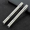 Yellow/ White Light Doctors Pen Light Stainless Steel LED Mini Torch Nurse Pocket Flashlight  Nurse