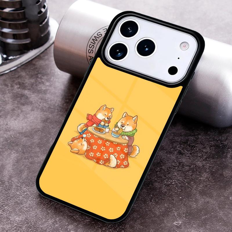 Coque de téléphone Shiba Inu Drôle pour iPhone 17 16 15 Pro Max Air 14 13 12 11 Plus Housse antichoc
