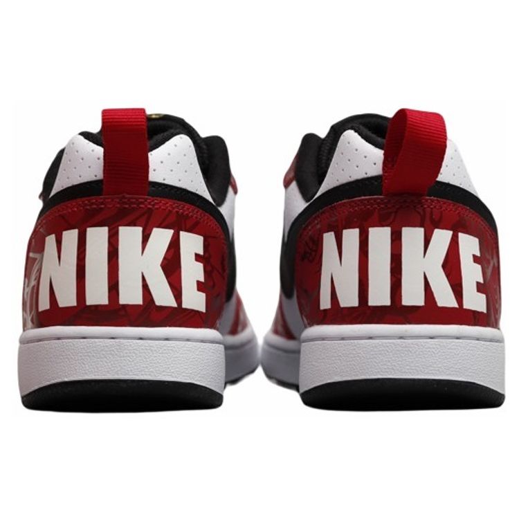 Nike Court Borough Leather Chicago Retro Sports Durable Low-Top Kids Sneakers Cold White Splicing 2020 Year Of The Rat Kids Sneakers CU2983-101