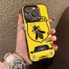 A-ABARTHes Italy Phone Case Black IMD Colorful Silver Suitable Case for iPhone 17 16 E 15 14 13 12 11 XS Pro Max