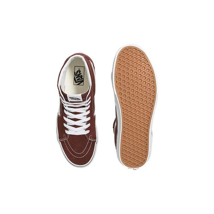 Vans Sk8-Hi Chocolate Unisex Sneakers Brown Theory Bitter-Chocolate VN0007NS7YO