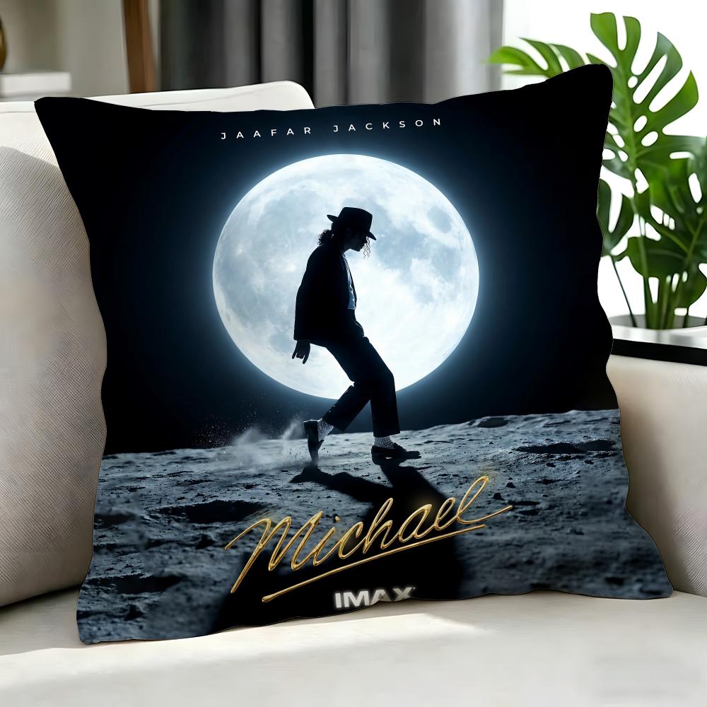 Singer - Michael Jackson Cushion Cover Cushion Cover Set 4Pcs 50x50 45x45 40x40 Pillowcase Decorative Sofa Home Decor