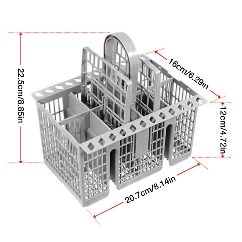 UniversalDishwasher Cutlery Basket Portable Silverware Tableware Fork Spoon Cutlery Storage Boxes Bins for All Dishwashers