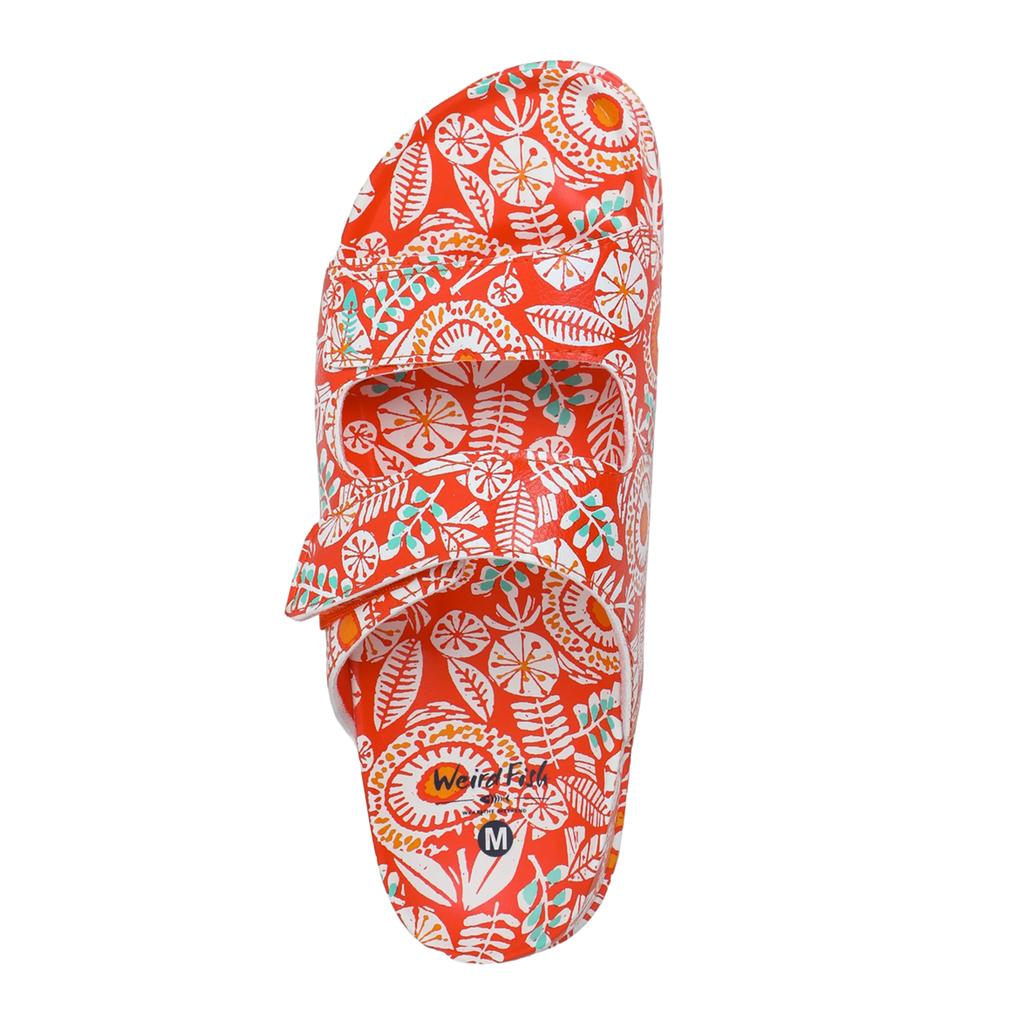 Weird Fish Womens/Ladies Appledore Printed Pool Sliders