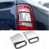 Car Chrome Rear Taillight Lamp Cover Trim Decor Bezels For Dodge Ram 1500 2018+