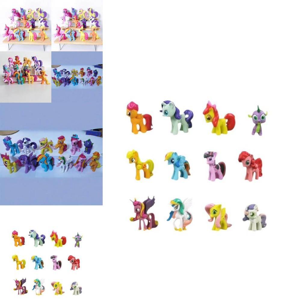 Beautiful Set Of 12 Pvc Doll Figurines Featuring Princess Polly Creative Cake Models For Children