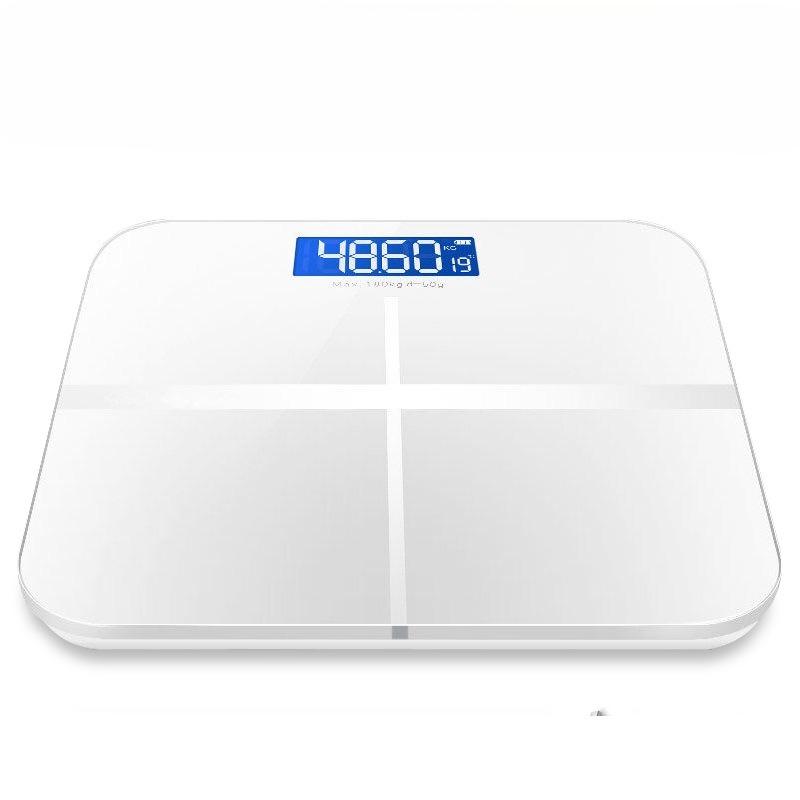 Rechargeable Digital Weight Scale for Home Use High Precision Bathroom Body Scale | Compact Slim Design Health Measurement Tool