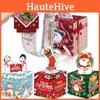 Christmas Themed Pattern Paper Box Set Holiday Decoration Props Gift For