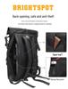 Men's Korean Style Multi-functional Waterproof Backpack for College, Travel, and Outdoor Use
