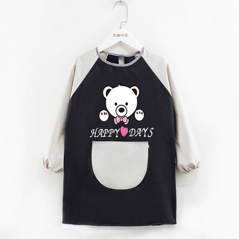Children's Waterproof Long Sleeve Art Smock with Logo