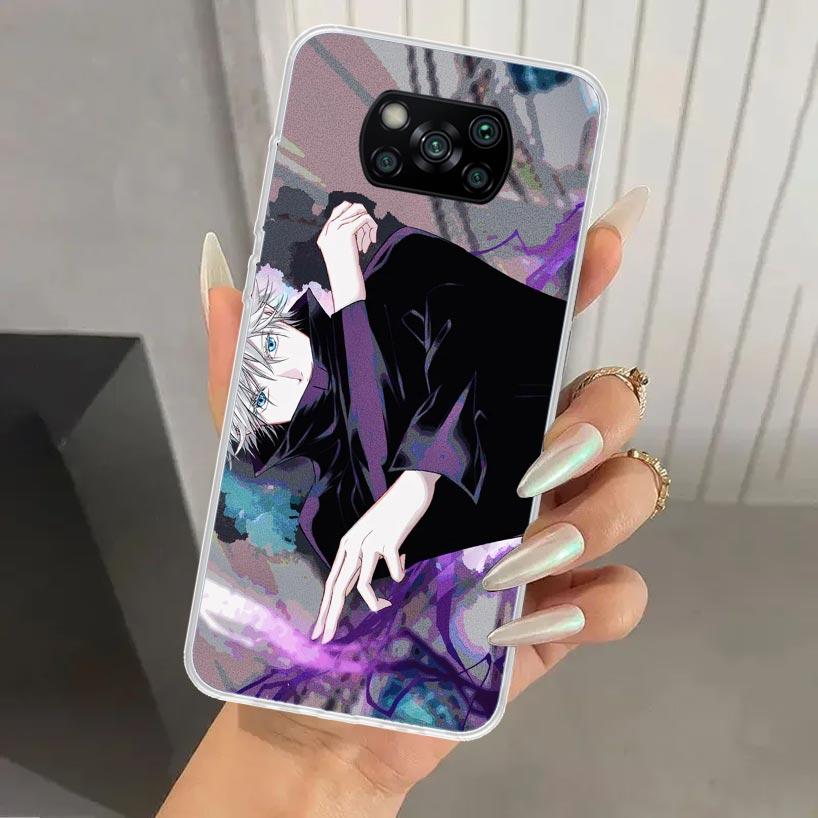 Japan Anime Jujutsus Phone Case for Xiaomi Poco X5 X6 X7 Pro F7 Ultra M7 Redmi 15 15C 13 13C 12 12C 10 10A 10C 9 9A 9C 9T Shell