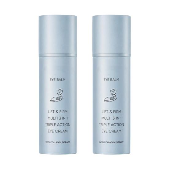 Eye Balm Hydrating Smoothing Eye Cream Lightweight Fast-Absorbing Refreshing Eye Care Stick Non Greasy Eye Cream