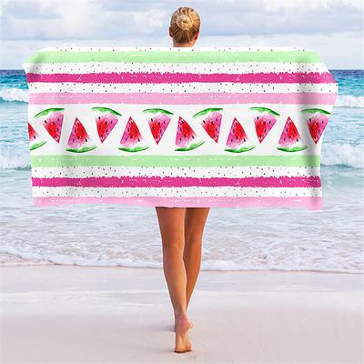 Strandtuch Urlaubstuch Wasserspiel Sommer Großes Handtuch