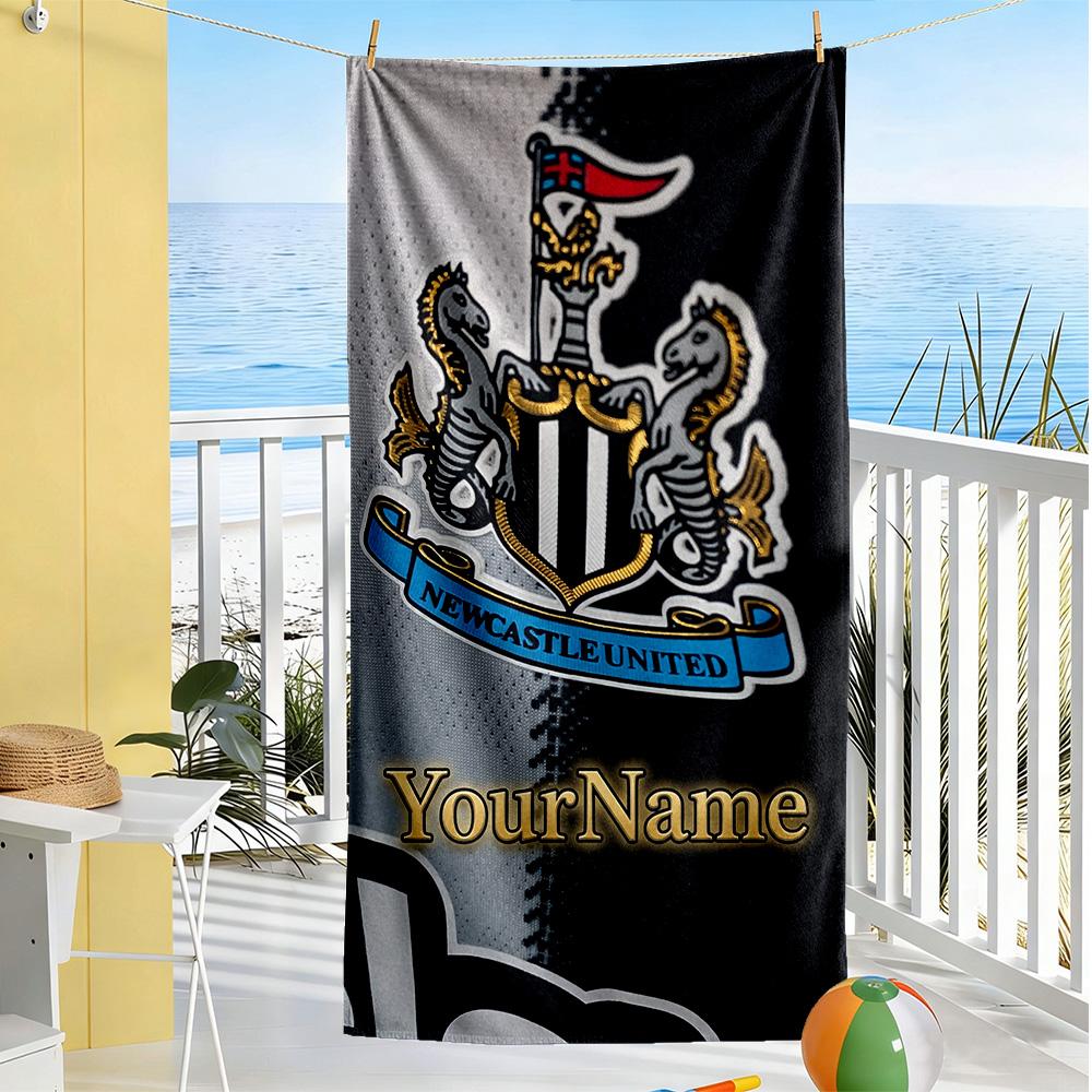 Newcastle Personalizowany Ręcznik Plażowy Szybkoschnący Miękki Mikrofibra