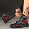 Large size men's and women's boxing, wrestling, fighting shoes, light and non-slip Sanda training shoes, one piece of fighting shoes 2025