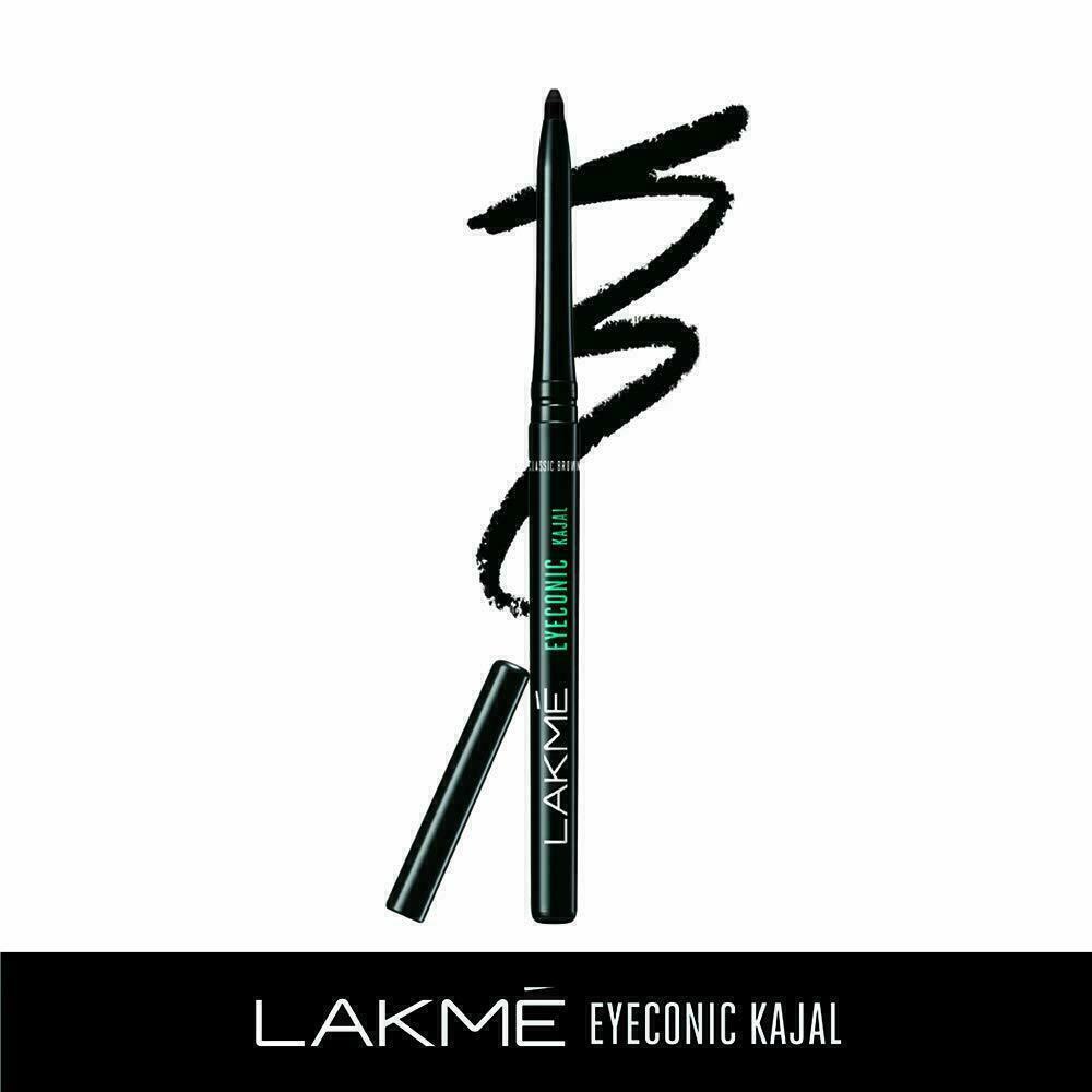 Lakmé Eyeconic Water proof Kajal Deep Black finish 20 g 772