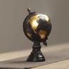 Vintage American-Style Globe Piggy Bank - Creative Resin Ornament
