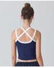 New Halter Cross-Strap Crop Top: Short, Sexy, Sweet, and Spicy for Outer or Inner Wear, Perfect As a Base Layer, Beautiful Back, Yoga, and Sports Bra.