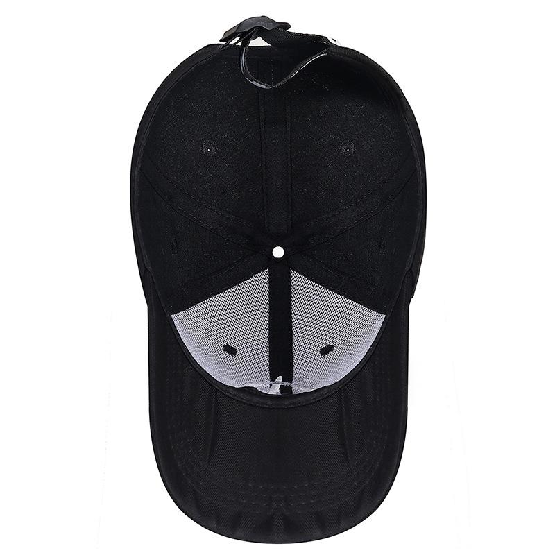 Spring Summer Letters Embroidered Ribbon Cap Young Men Women Couple Baseball Cap Sun Visor Hats Fishing Hat Peak Cap