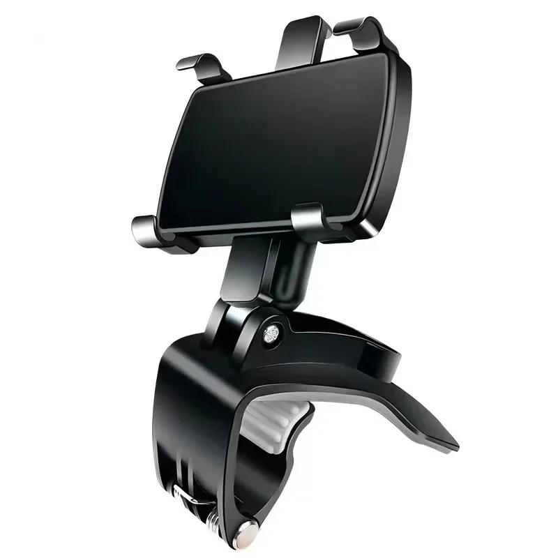1PC Universal 360 Degree Rotation Car Dashboard Smartphone Bracket Car Clip Mount Dashboard Gps Mobile Car Holder Phone Stand