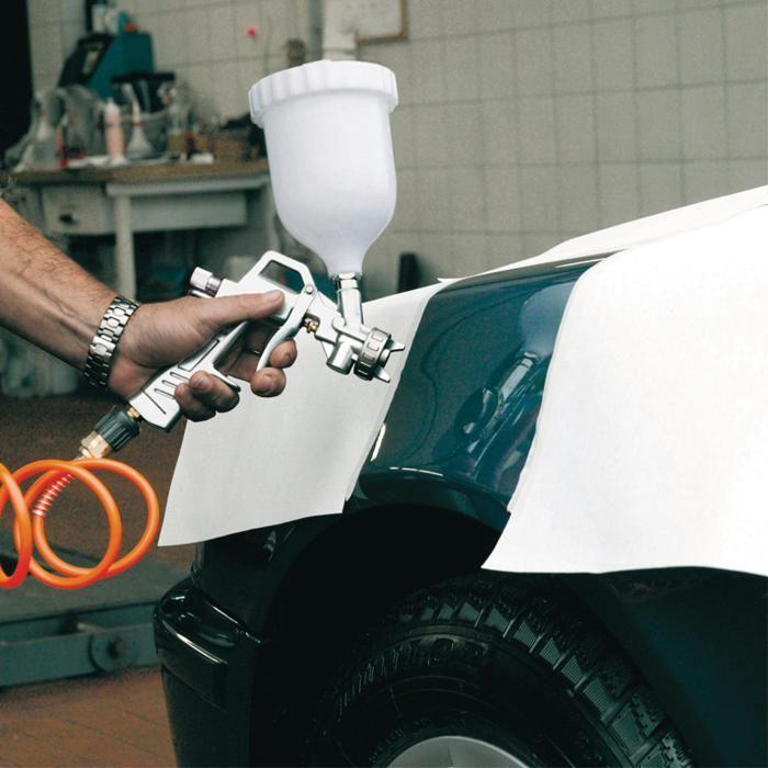 Einhell pistolet à peinture (godet supérieur 0,6 l, pression 3-3,5 bar)