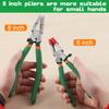 LEONTOOL Running Pliers with Bar Tips, Stained Glass Nippers, Glass Cutter, Key Fob Pliers, Spring-Loaded, Adjustable Screw, Convenient Tool, Professi