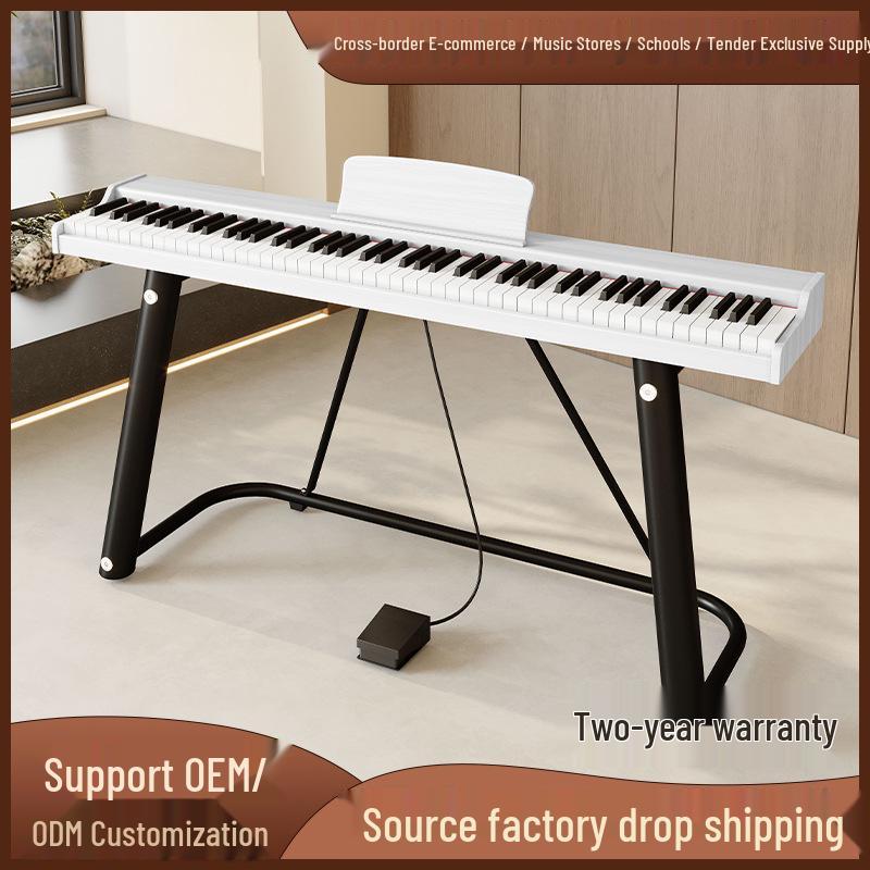 88-Key Weighted Hammer Portable Electric Piano for Professional Exam Grade