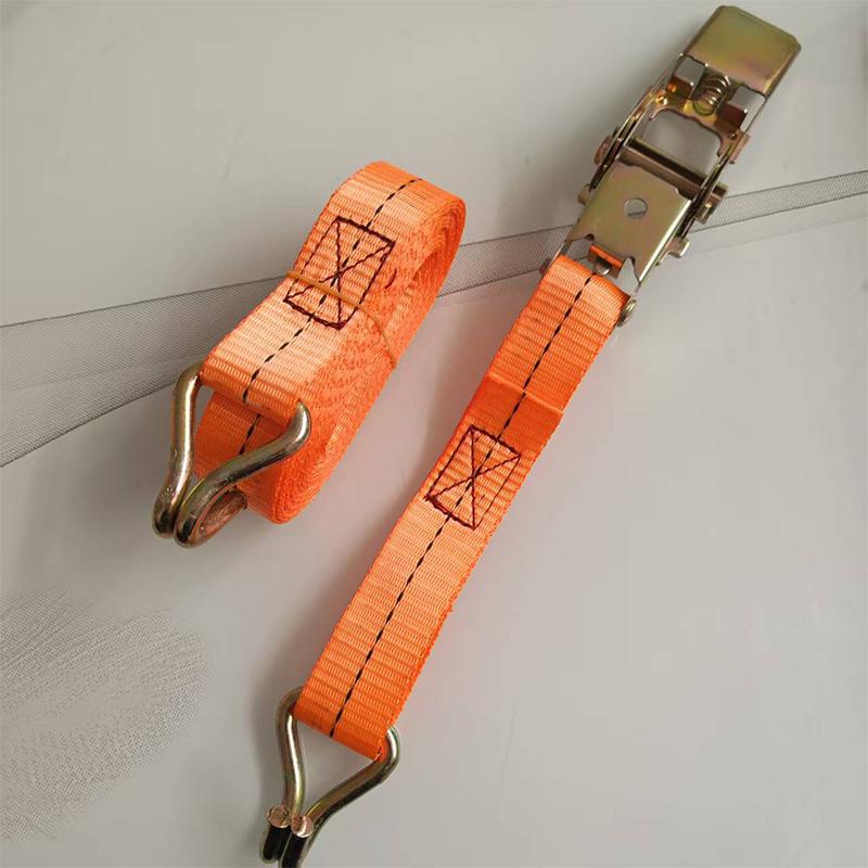 Truck Straps Cargo Strap High Strength Ratchet Tie Down Hold Cargo Strap