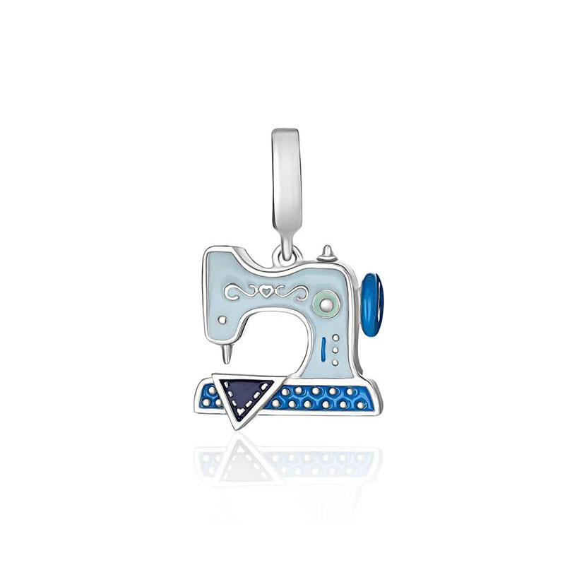 European Copper Love You Gesture Pendant Charm Fit Original Bracelet Jewelry Sparkling Cross Horse Angel Dangle Bead