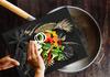 GLASS CUTTING BOARD 52x40 FLOWERS